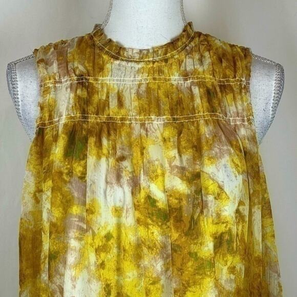 Joie Limited Edition Sheer Floral Babydoll Cottage Feminine Dress NWT Size M - Picture 3 of 13